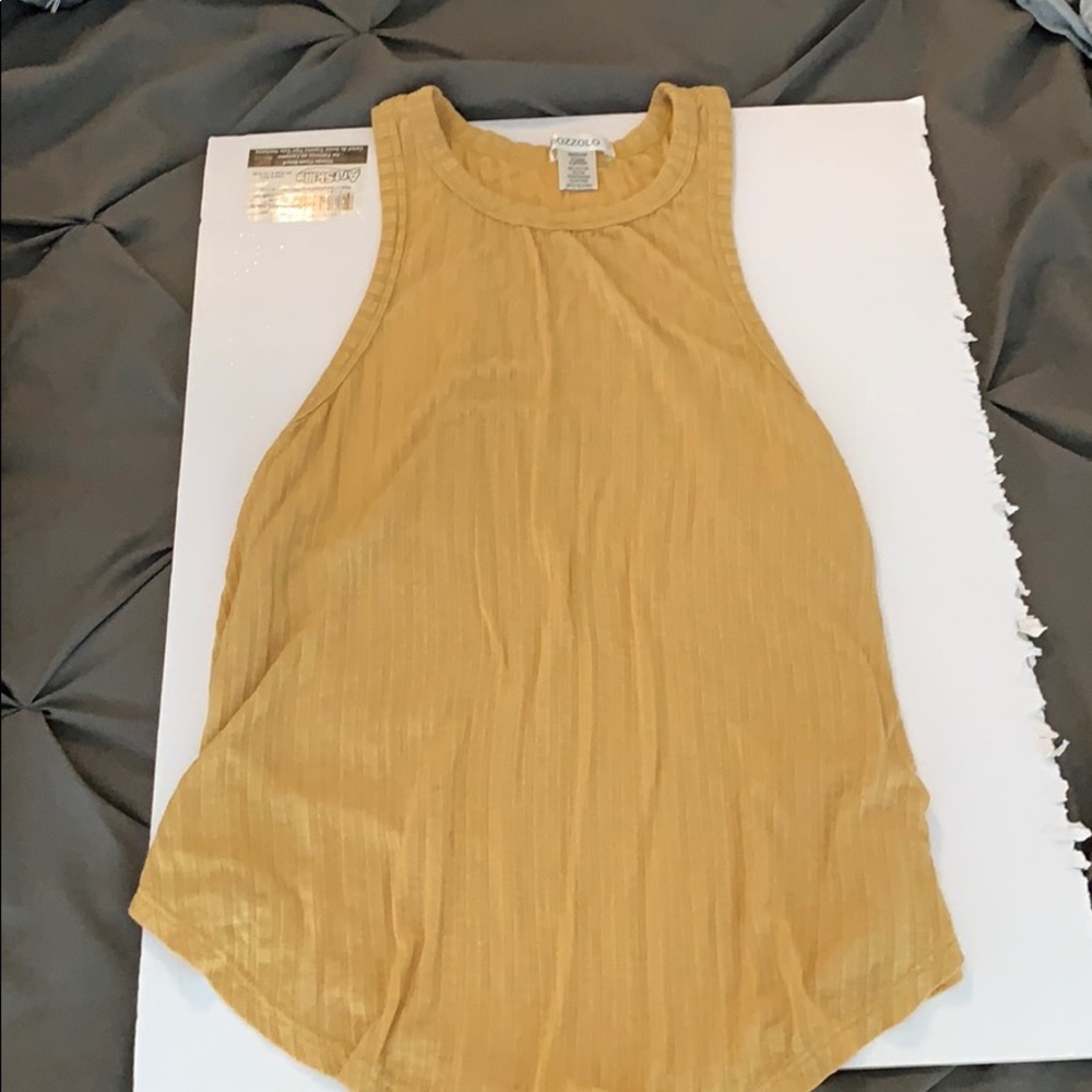 Mustard Colored Tank Top